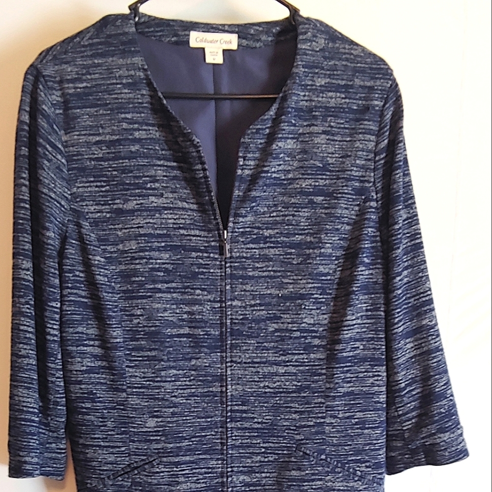 Women's zip up Coldwater Creek jacket